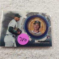 2020 Topps Update Coin Card Rookie Jesus Luzardo