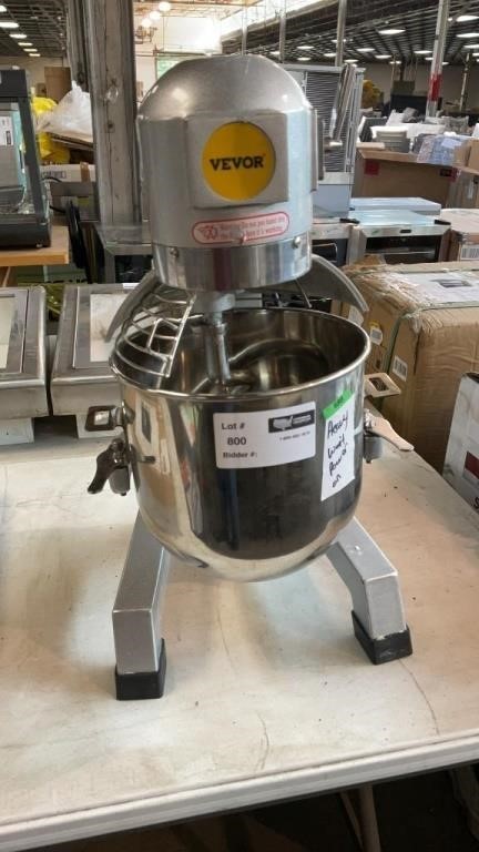 VEVOR 15 Qt. Commercial Food Mixer Adjustable