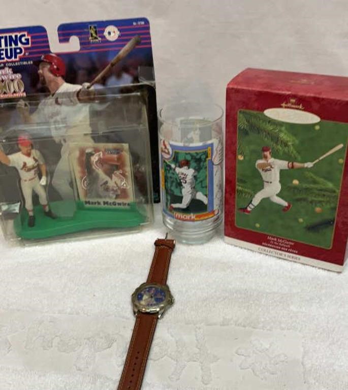 Mark McGwire watch, ornament, etc.