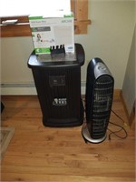 Aircare evaporative humidifier and fan