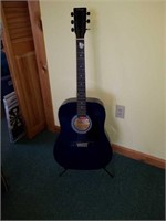 Stagg guitar and stand