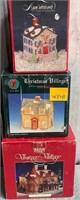 11 - 2 CHRISTMAS VILLAGE HOUSES (W148)