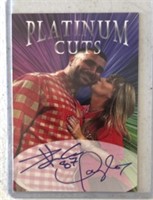 Travis Kelce Taylor Swift Platinum Cuts card