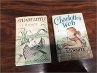 Charlottes Web, Stuart Little, Hardback Books