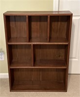 Wooden Paneling Shelf