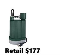 Zoeller  Thermoplastic Submersible Utility Pump