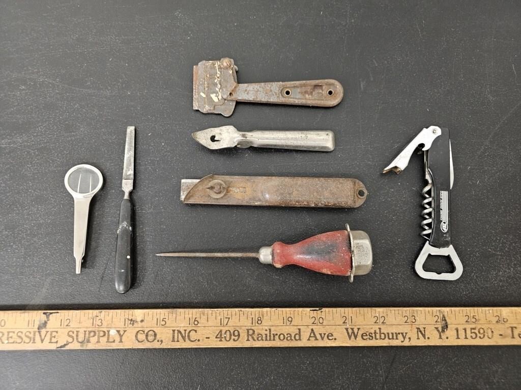 Small Handheld Tools- Including Pick, File &