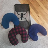 Packing board and 3 neck pillows