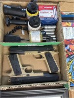 BB guns and accessories