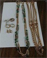 Napier Necklace and Earrings