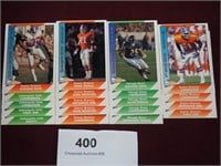 Misc.  1991 Pacific NFL Football Cards (20)