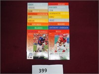 Misc.  1994 ProLine Live Classic NFL Cards (20)