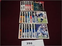 Misc.  Upper Deck 1996 NFL Football Cards (20)