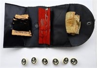 NAVY ISSUED SEWING KIT & (6) ANCHOR