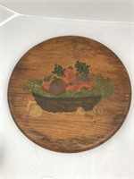 Painted Round Wooden Top