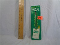 Kool Cigarettes Metal Thermometer 12"x3.5"