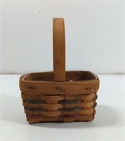 1993 Longaberger Fixed Handle Basket With