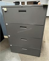 4 Drawer Lateral File cabinet 36"x18"x54"H