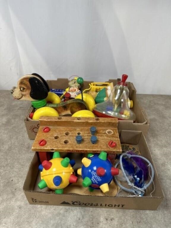 Assortment of Vintage Kids Toys