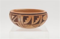 Signed Juanita Healing Hopi Pottery Bowl