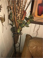 Iron Base Flower Arrangement 44" Tall)