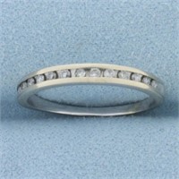 Diamond Anniversary or Wedding Band in 10k White G