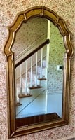 Vintage gold tone mirror