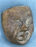 Unusual 8in Pottery Mask