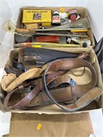 Gun slings, knife sheath and misc gun items