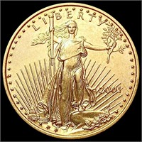 2001 $10 American Gold Eagle 1/4oz SUPERB GEM BU