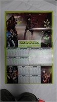 Original 1978 Grooves magazine & KISS calendar!