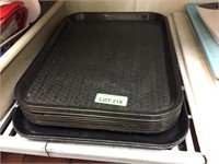 Black Cafeteria/Serving Trays