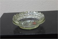 An Advertising Glass Ashtray