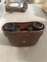 Vintage Wuest binoculars with case