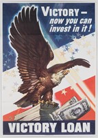 WWII US VICTORY LOAN POSTER