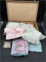 Vtg Baby/Doll Clothes & Blankets