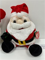 Santa & Snowman Christmas Plushies