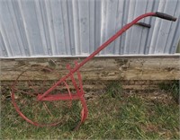 Red Deere Push Plow