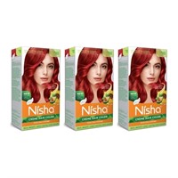 Nisha Unisex Permanent Crme Hair Dye Color  18 Sha