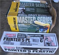 Wagner Power Roller & Painter's Plastic