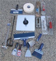Trowels, Mixers, Putty Knives, Joint Tape, Etc.