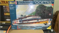Revell Paddle Steamer Goethe 1:160 Model NIB