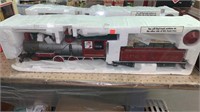 Large G Scale Christmas Train Engine and Tender