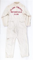1940's-50's Clark County Motorcycle Club Coveralls