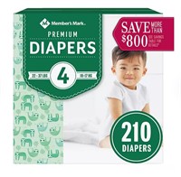 Members Mark Premium Baby Diapers Size 4