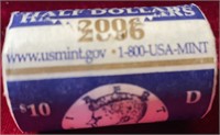 2003-D Uncir Mint Wrapped Kennedy Halves