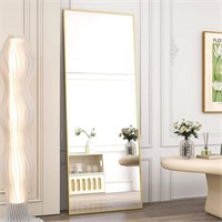 HARRITPURE 64"x21" Full Length Mirror - Gold