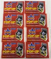 (8) BASEBALL POP-UP PACKETS