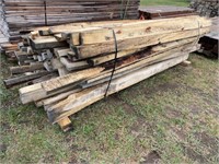 8' ASPEN FIREWOOD PILE