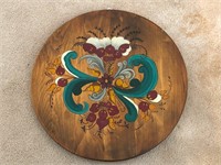 Wood Hanging Plate
